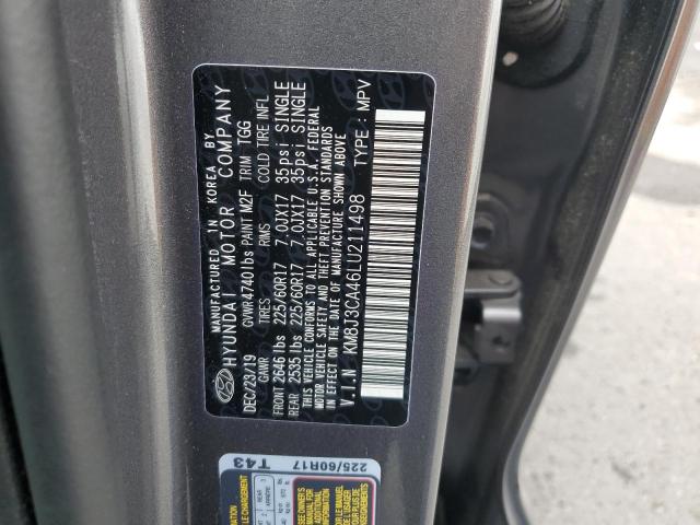 2020 HYUNDAI TUCSON LIM - KM8J3CA46LU211498