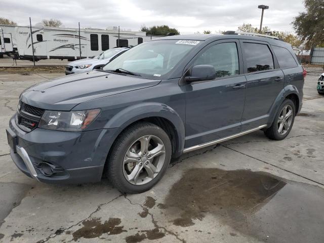 DODGE JOURNEY CR 2017 gray  flexible fuel 3C4PDCGG6HT602309 photo #1