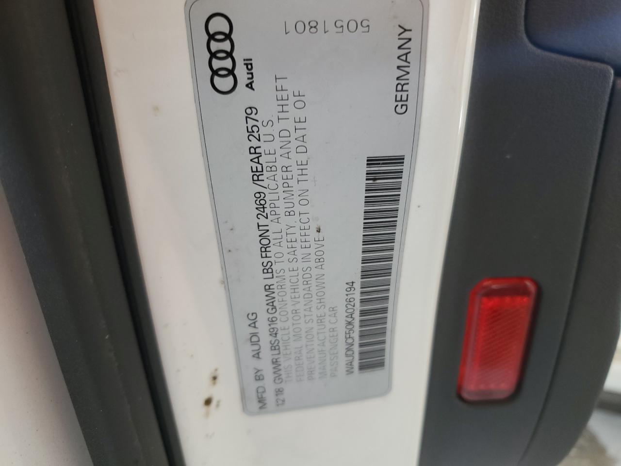 Lot #3029457733 2019 AUDI A5 PREMIUM