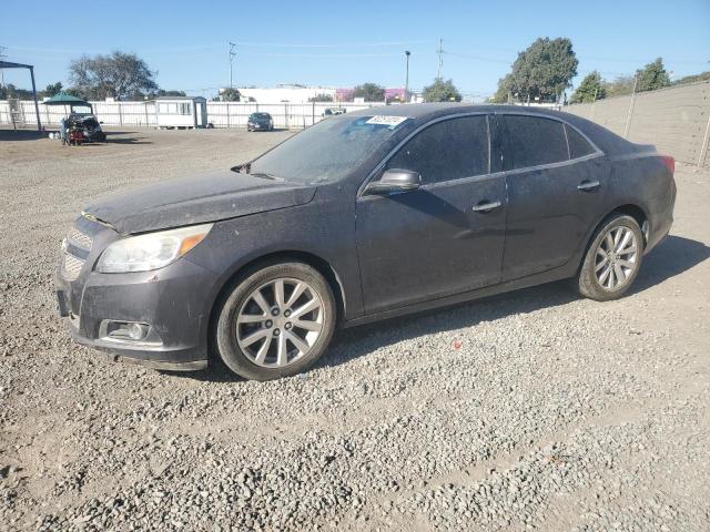 CHEVROLET MALIBU LTZ 2013 gray sedan 4d gas 1G11H5SA8DF295831 photo #1