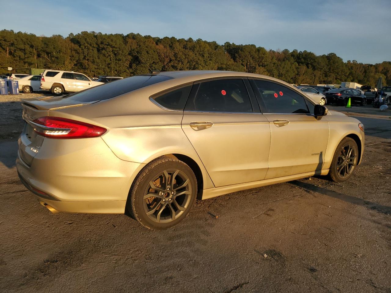 Lot #3020086605 2018 FORD FUSION SE