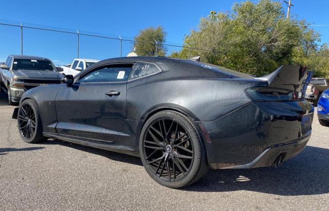 CHEVROLET CAMARO LT 2017 black coupe gas 1G1FB1RS9H0132306 photo #4