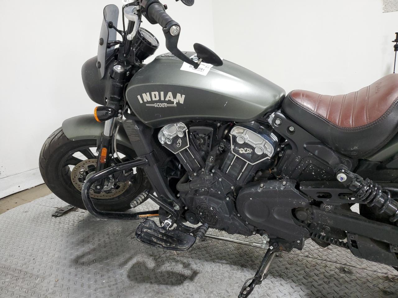 Lot #2969432707 2021 INDIAN MOTORCYCLE CO. SCOUT BOBB