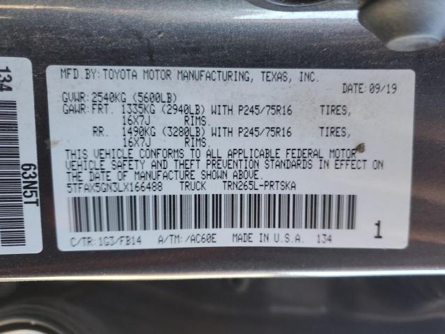 2020 TOYOTA TACOMA DOU - 5TFAX5GN3LX166488