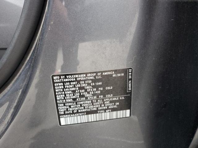 2018 VOLKSWAGEN ATLAS SE - 1V2KR2CA0JC576717