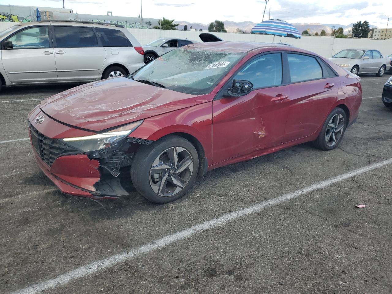 Lot #3034298077 2023 HYUNDAI ELANTRA SE