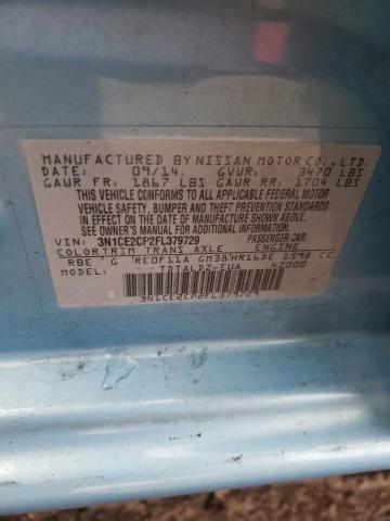 2015 NISSAN VERSA NOTE - 3N1CE2CP2FL379729