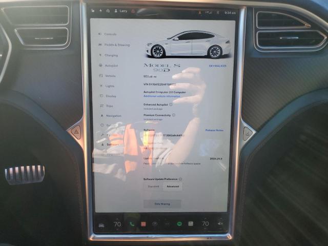2017 TESLA MODEL S - 5YJSA1E25HF198822