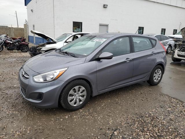 HYUNDAI ACCENT SE 2016 gray  gas KMHCT5AE8GU279840 photo #1