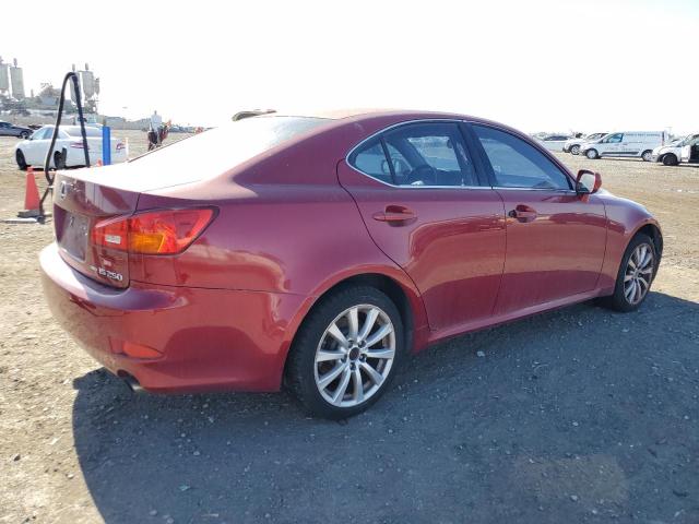 LEXUS IS 250 2006 red  gas JTHCK262162001701 photo #4