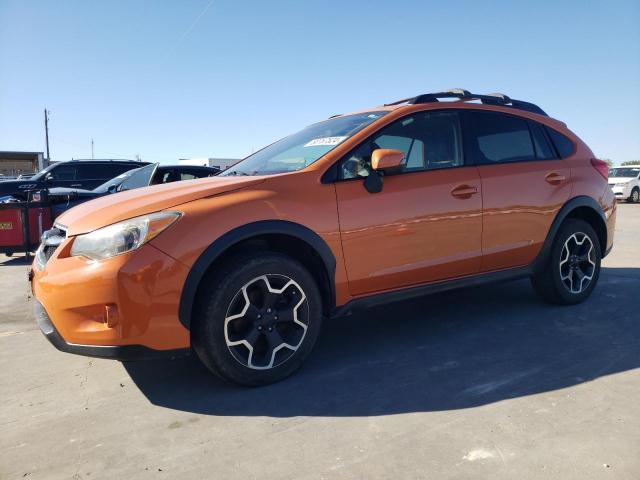 SUBARU XV CROSSTR 2015 orange 4dr spor gas JF2GPAMC6F8273234 photo #1