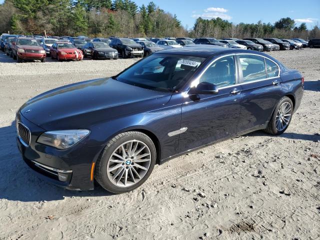 BMW 750 XI 2014 black  gas WBAYB6C55ED224806 photo #1