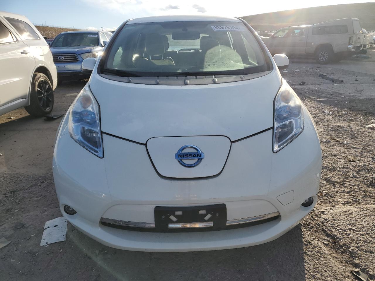 Lot #2986431182 2012 NISSAN LEAF SV