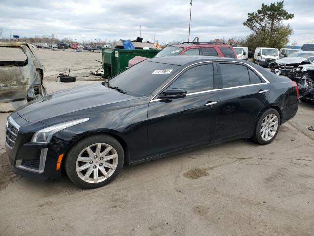 CADILLAC CTS LUXURY 2014 black sedan 4d gas 1G6AX5SX4E0128095 photo #1