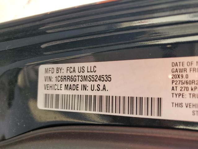 2021 RAM 1500 CLASS - 1C6RR6GT3MS524535