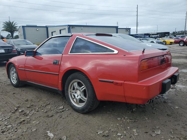 NISSAN 300ZX 1987 red hatchbac gas JN1HZ14S5HX200243 photo #3