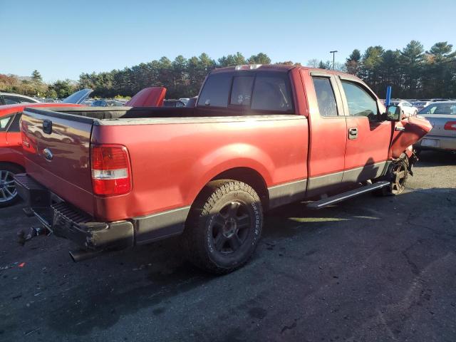 FORD F150 2007 red  flexible fuel 1FTPX14V67FA37373 photo #4