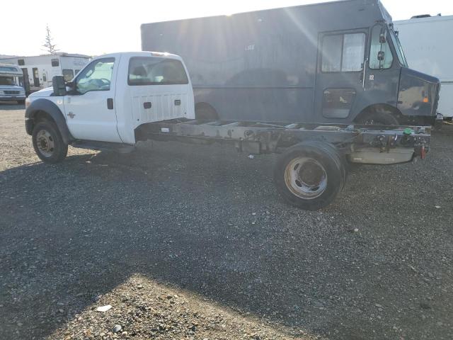 FORD F550 SUPER 2014 white chassis diesel 1FDUF5GTXEEA62220 photo #3