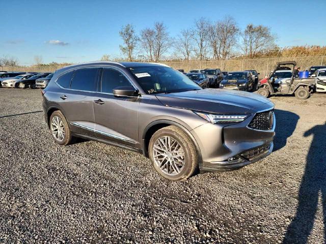 ACURA MDX ADVANC 2022 gray  gas 5J8YE1H88NL032643 photo #4