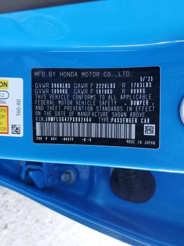 2023 HONDA CIVIC TYPE - JHMFL5G47PX002464