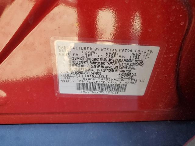 2024 NISSAN KICKS SV - 3N1CP5CV0RL527035
