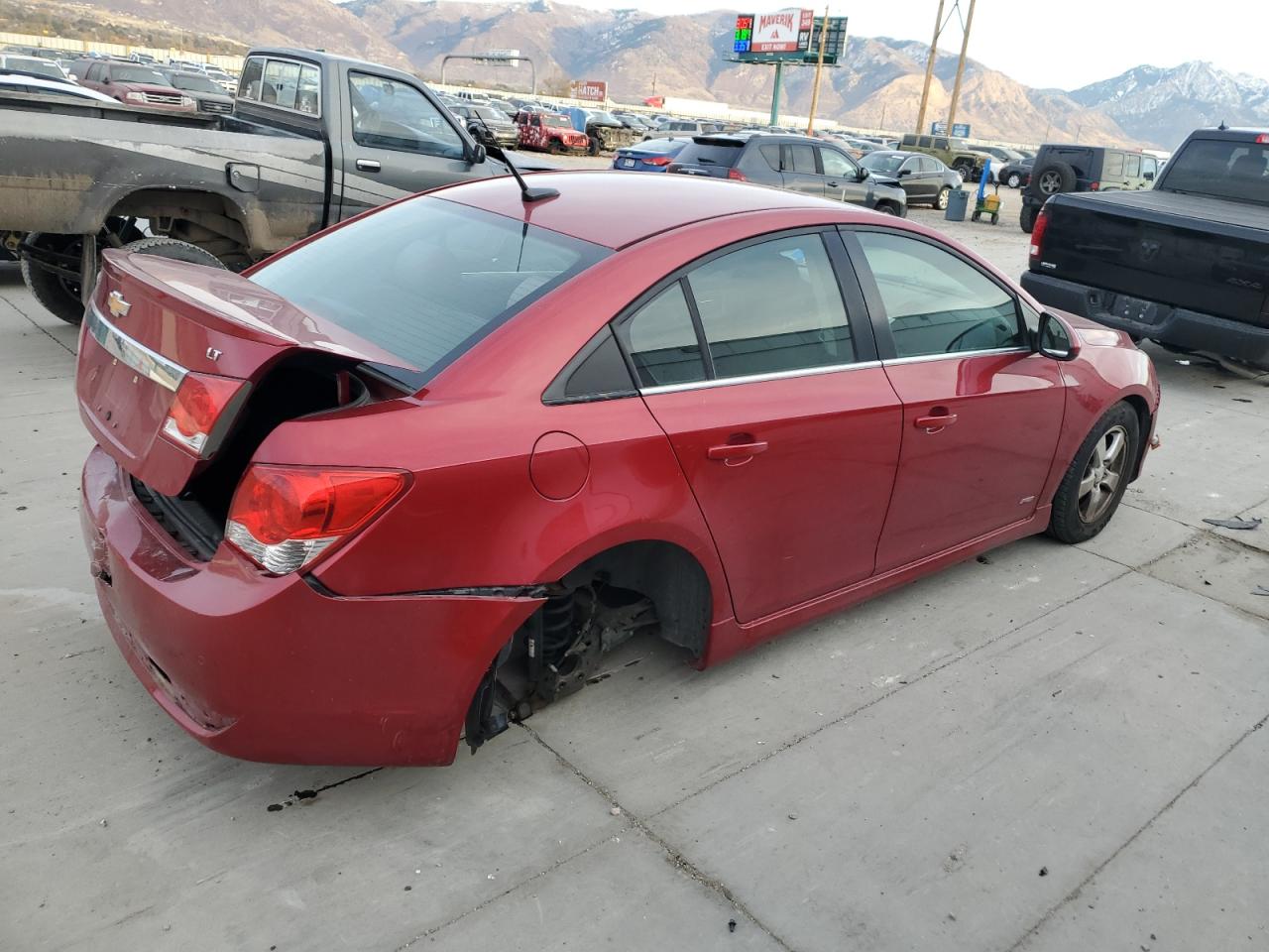 Lot #3024715606 2012 CHEVROLET CRUZE LT