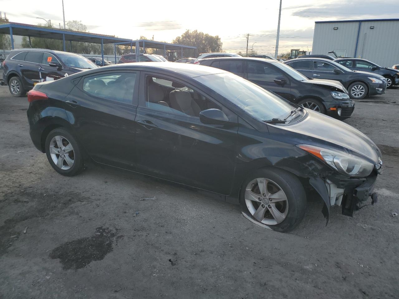 Lot #2959713932 2011 HYUNDAI ELANTRA GL