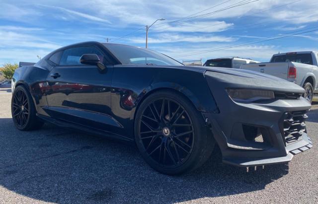 CHEVROLET CAMARO LT 2017 black coupe gas 1G1FB1RS9H0132306 photo #1