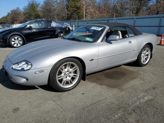 JAGUAR XK8 2000 silver  gas SAJJA42C3YNA01498 photo #1