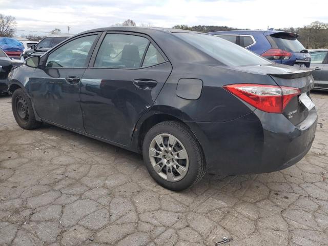 TOYOTA COROLLA L 2015 black sedan 4d gas 5YFBURHE5FP212148 photo #3