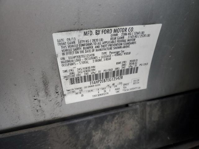 VIN 1FAHP2E87EG125428 2014 FORD TAURUS no.12