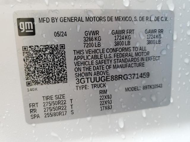2024 GMC SIERRA K15 - 3GTUUGE88RG371459