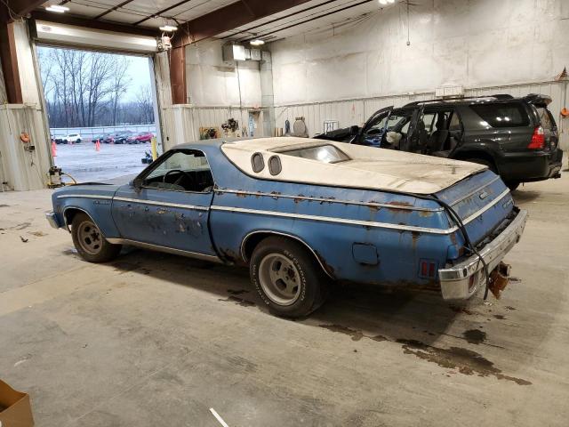 CHEVROLET EL CAMINO 1973 blue   1D80K3K543170 photo #3