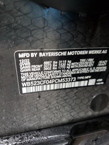 2023 BMW IX XDRIVE5 WB523CF04PCM53373