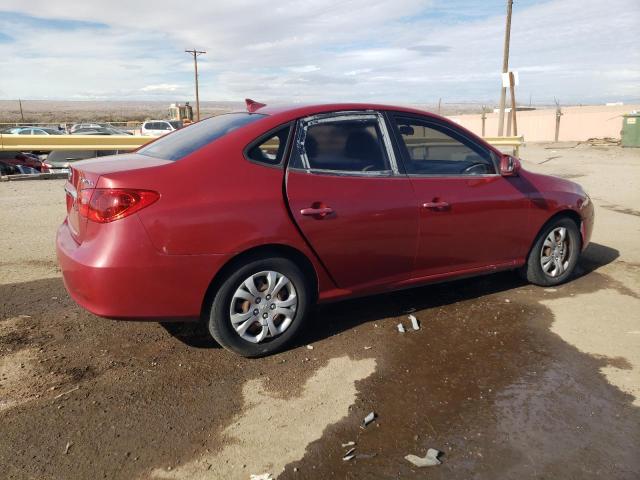 HYUNDAI ELANTRA BL 2010 burgundy  gas KMHDU4AD7AU168822 photo #4