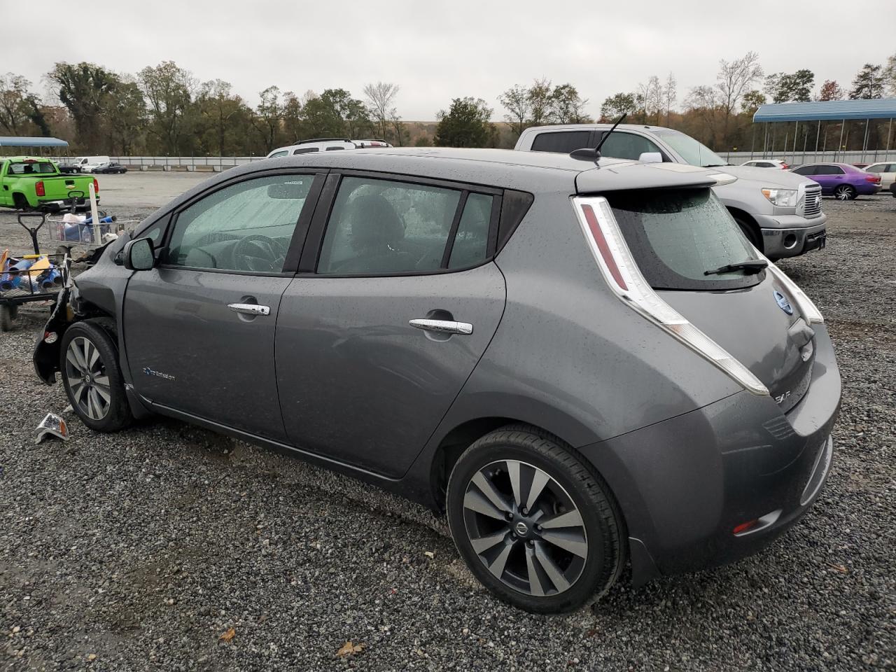 Lot #2969785308 2017 NISSAN LEAF S