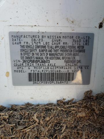 2023 NISSAN KICKS S - 3N1CP5BV0PL568473