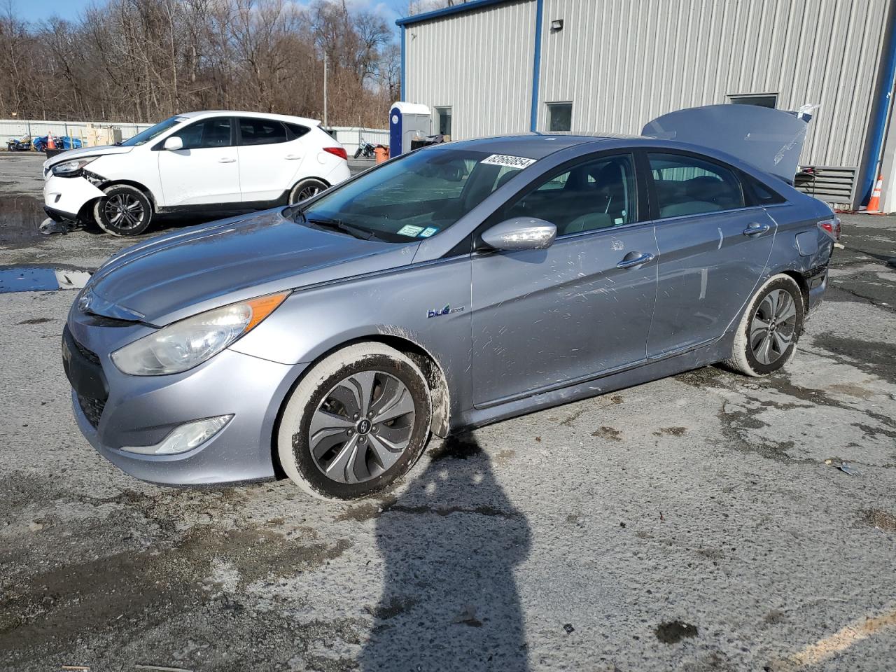 Lot #3033307815 2015 HYUNDAI SONATA HYB