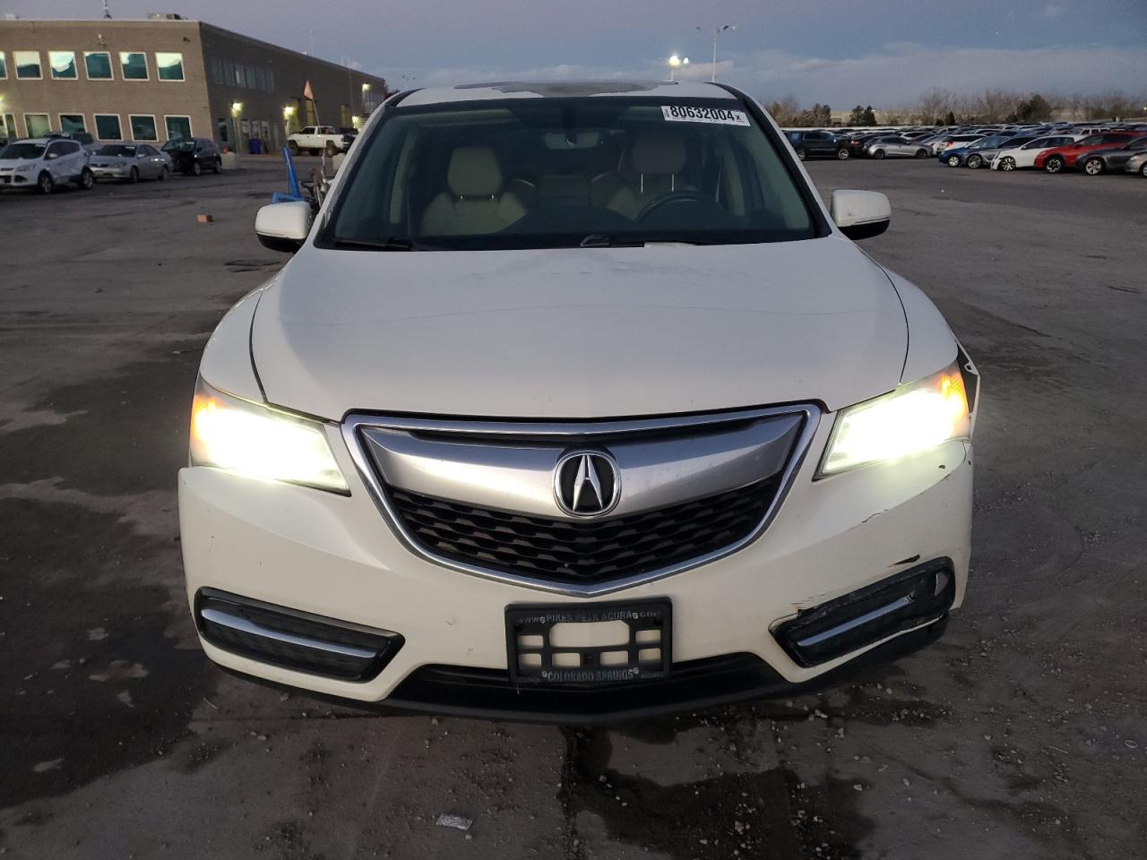 Lot #3024963361 2016 ACURA MDX