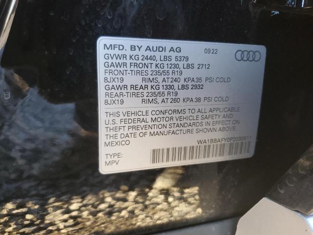 VIN WA1BBAFY0P2030811 2023 AUDI Q5 no.13