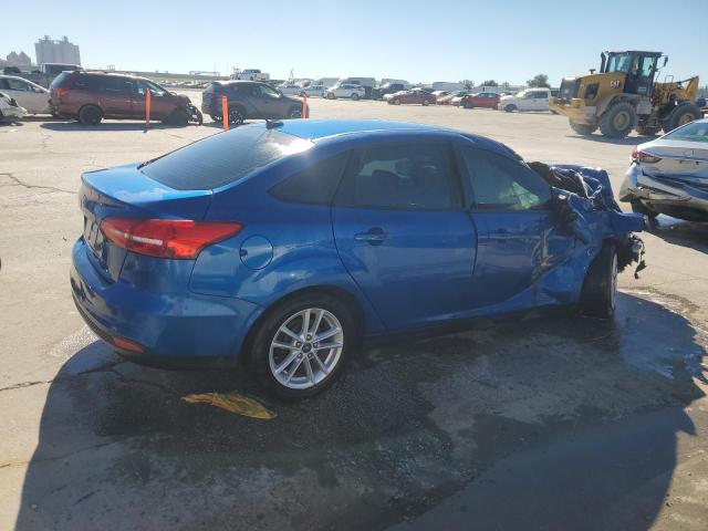 FORD FOCUS SE 2018 blue  gas 1FADP3F21JL292674 photo #4