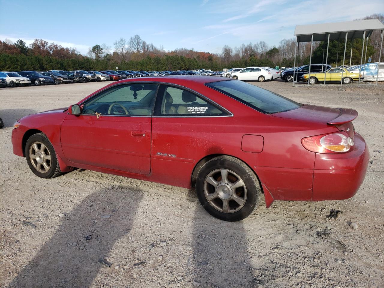 Lot #3027080775 2003 TOYOTA CAMRY SOLA