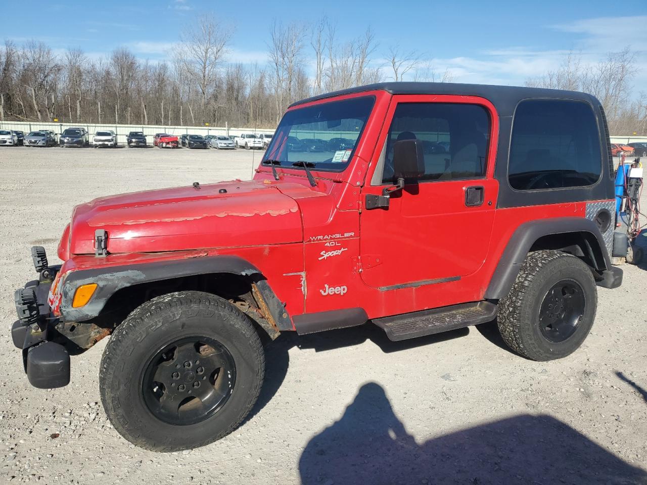 Lot #2956876922 1999 JEEP WRANGLER /