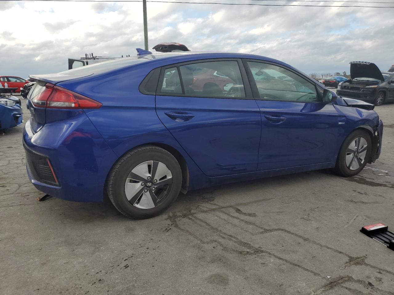 Lot #3038025189 2019 HYUNDAI IONIQ BLUE