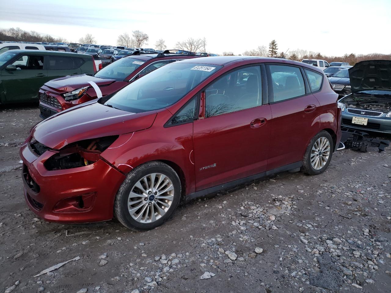 Lot #3024696680 2017 FORD C-MAX SE