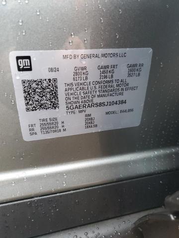 2025 BUICK ENCLAVE PR 5GAERARS8SJ104384