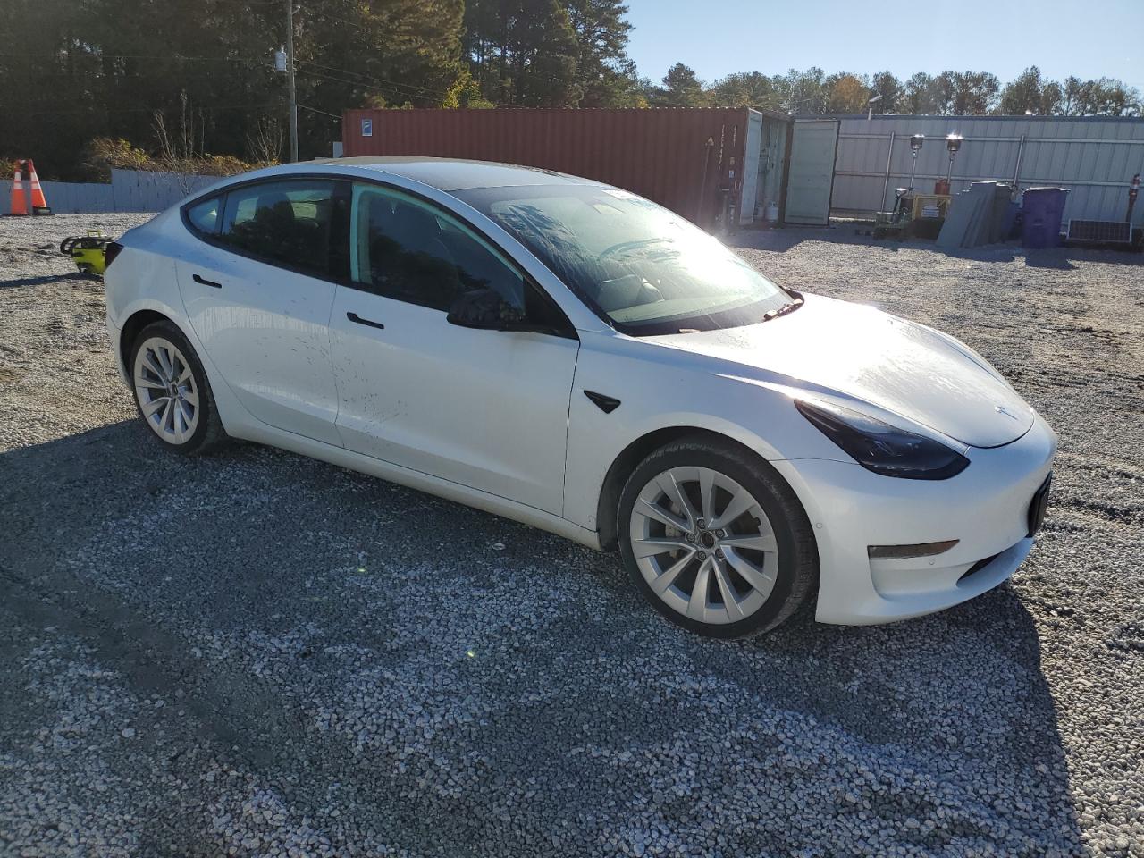 Lot #2979232969 2022 TESLA MODEL 3