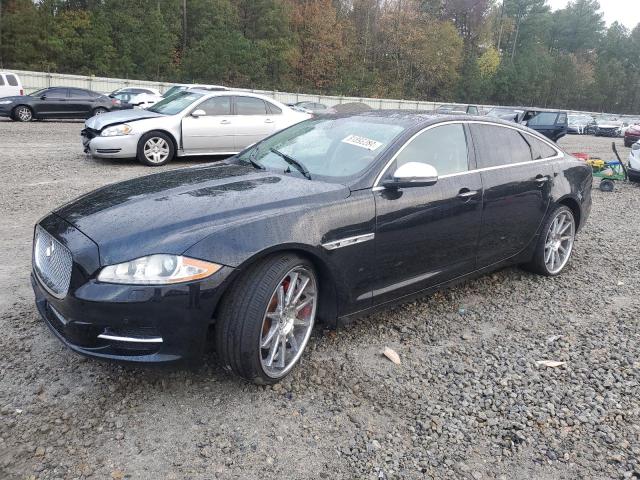 JAGUAR XJL 2012 black sedan 4d gas SAJWA2GB1CLV28919 photo #1