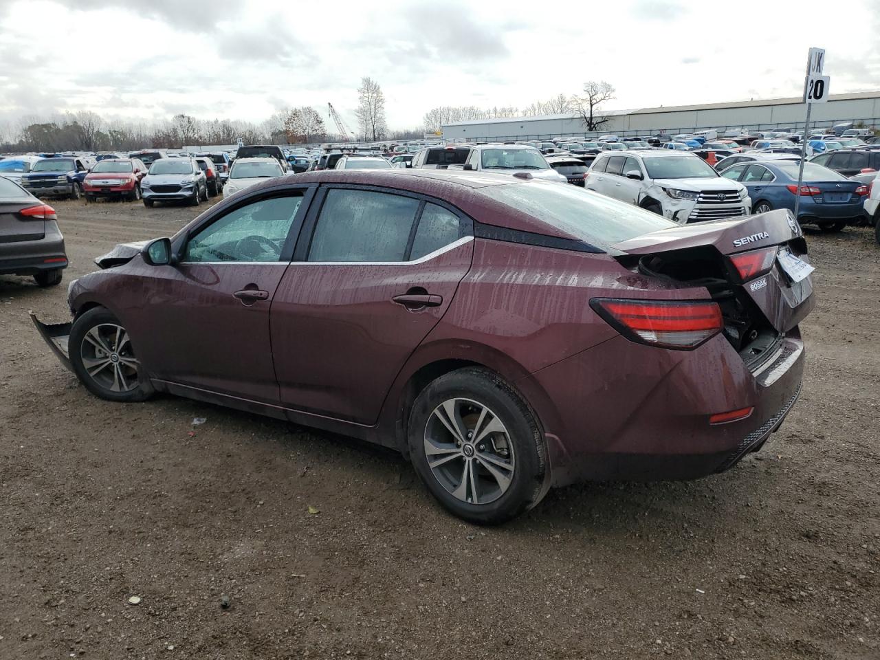 Lot #3037267498 2022 NISSAN SENTRA SV