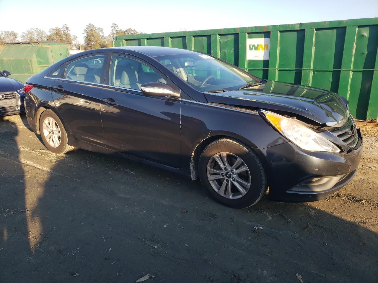 Lot #2979218040 2014 HYUNDAI SONATA GLS